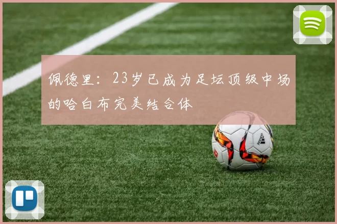 佩德里：23岁已成为足坛顶级中场的哈白布完美结合体
